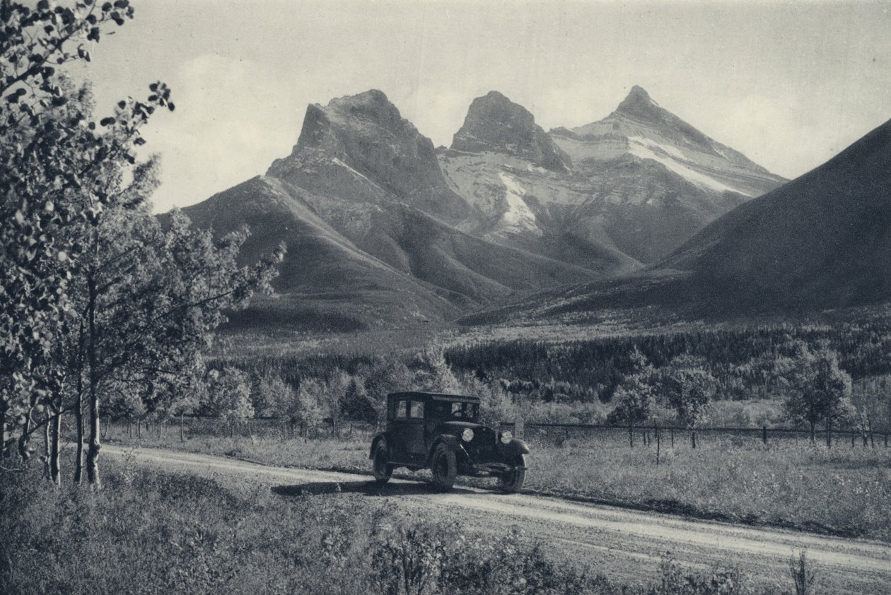 Die kanadischen Rockies: Drei Schwestern, Banff von Canadian Photographer