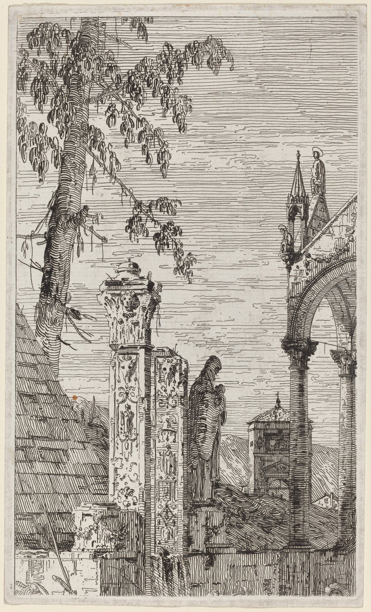 Das Grab des Bischofs von Canaletto