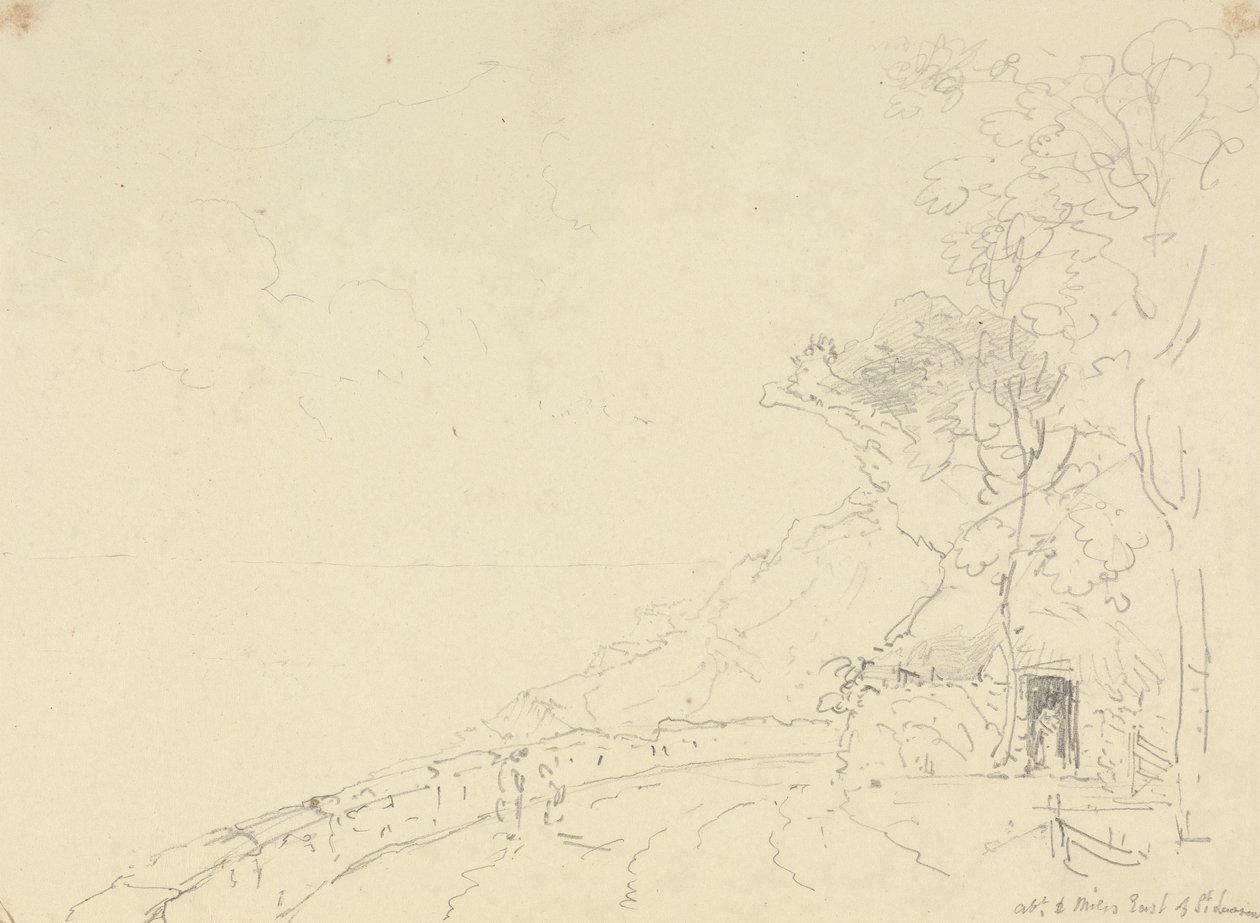 Östlich von Saint Lawrence, Isle of Wight von Capt. Thomas Hastings