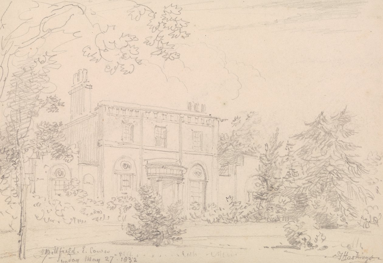Millfield, East Cowes, Sonntag, 27. Mai 1832 von Capt. Thomas Hastings