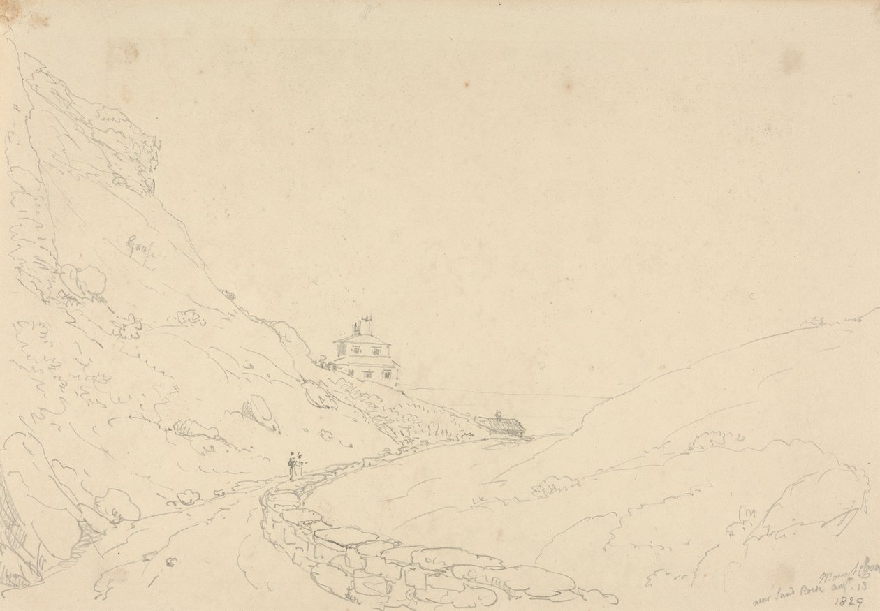 Mount Cleves, nahe Sandrock, Isle of Wight von Capt. Thomas Hastings