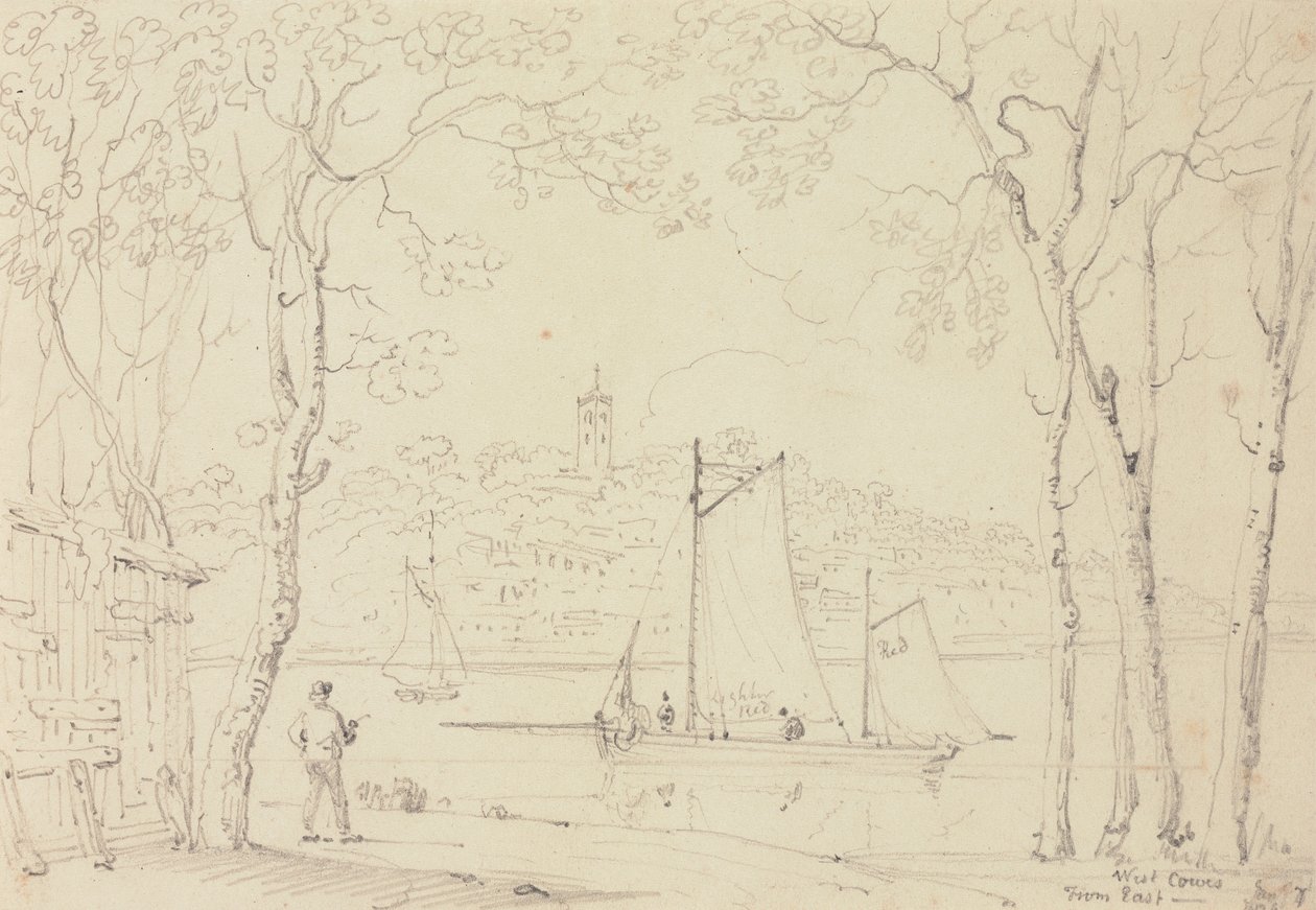 West Cowes, von Osten von Capt. Thomas Hastings