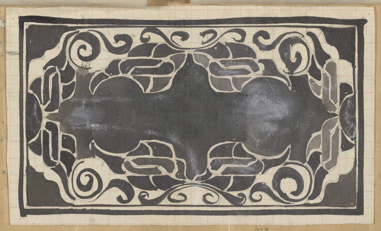 Dekoratives Design von Carel Adolph Lion Cachet: Kunstdruck