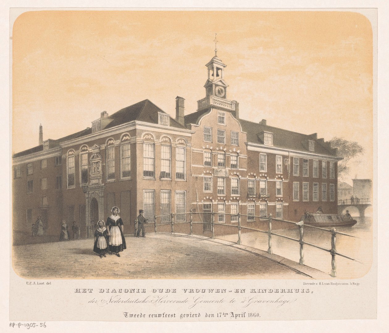 Diakonie-Alten- und Kinderheim in Den Haag von Carel Christiaan Antony Last