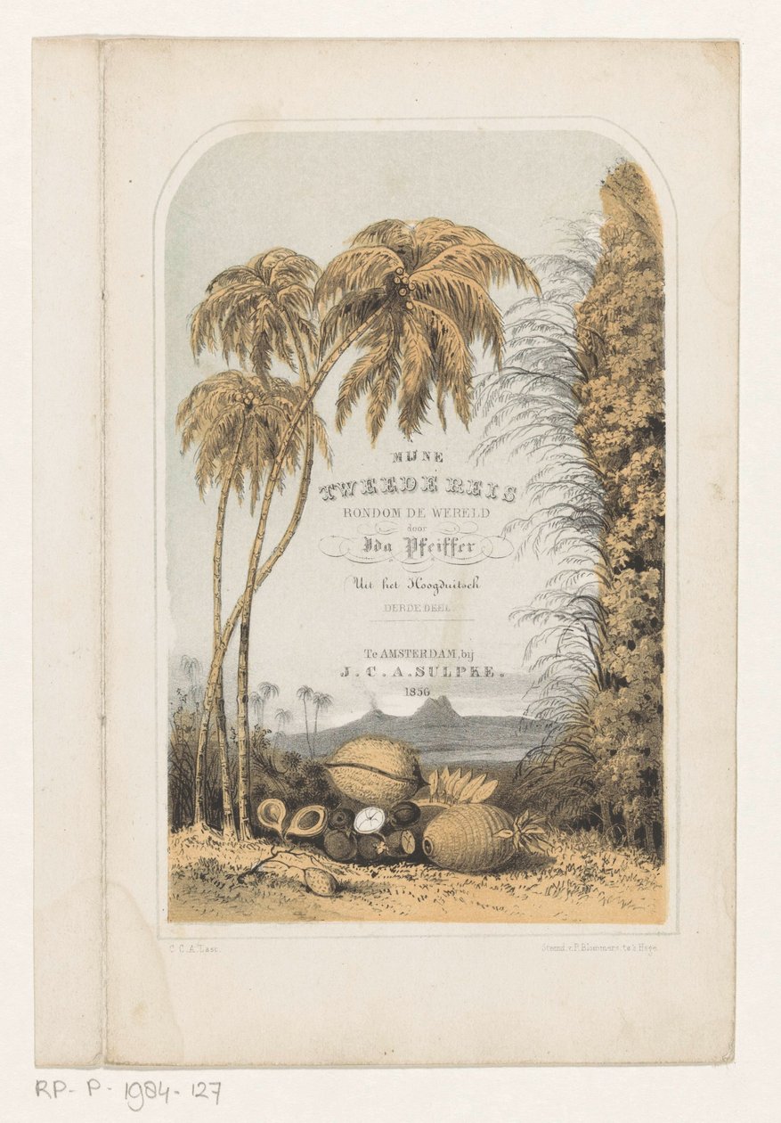 Tropische Landschaft von Carel Christiaan Antony Last