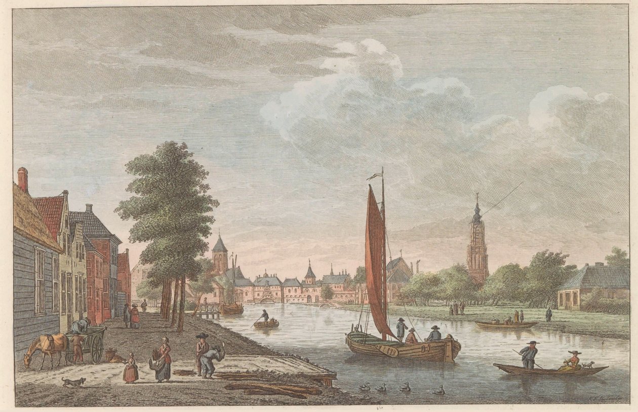 Gezicht op Amersfoort, ca. 1790 von Carel Frederik Bendorp (I)
