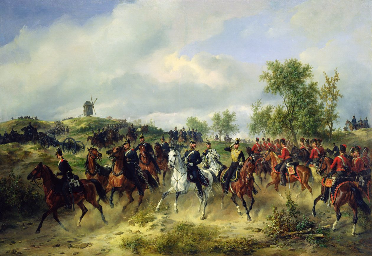 Preußische Kavallerie auf Expedition von Carl Friedrich Schulz