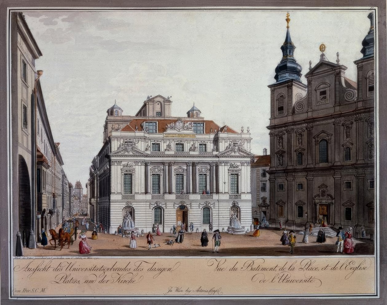 Wien, Alte Uni von Carl Schütz