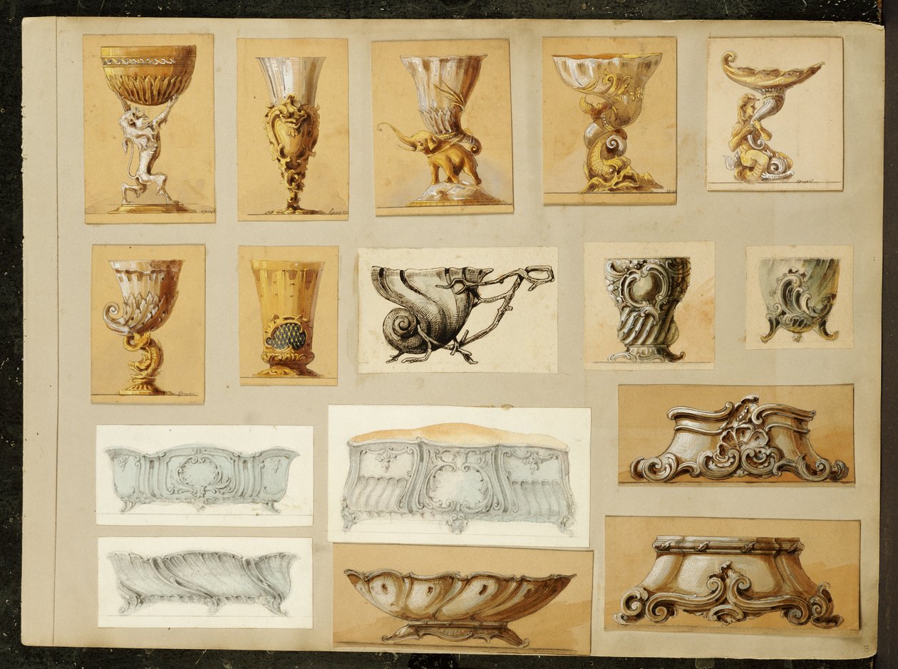 Auswahl an Entwürfen, Haus von Carl Fabergé von Carl Fabergé