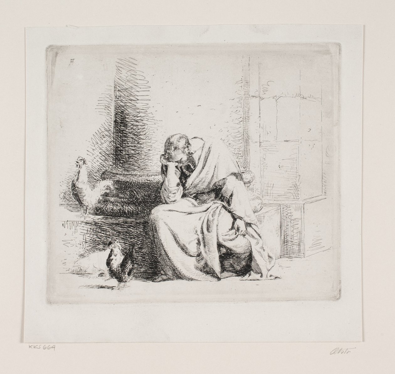 Der reuige Petrus von Carl Bloch