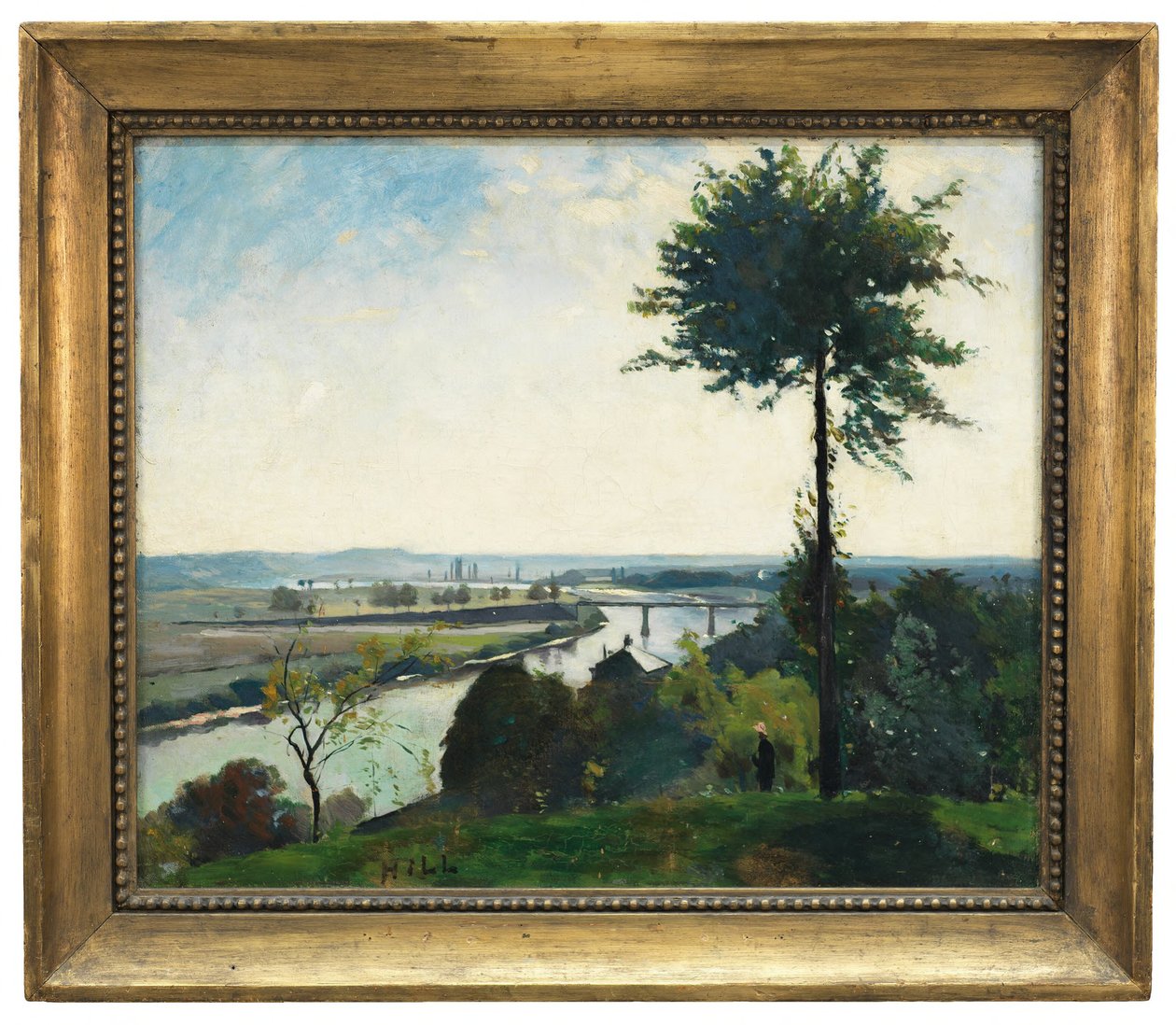 Der Baum und der Fluss III, Frankreich von Carl Fredrik Hill