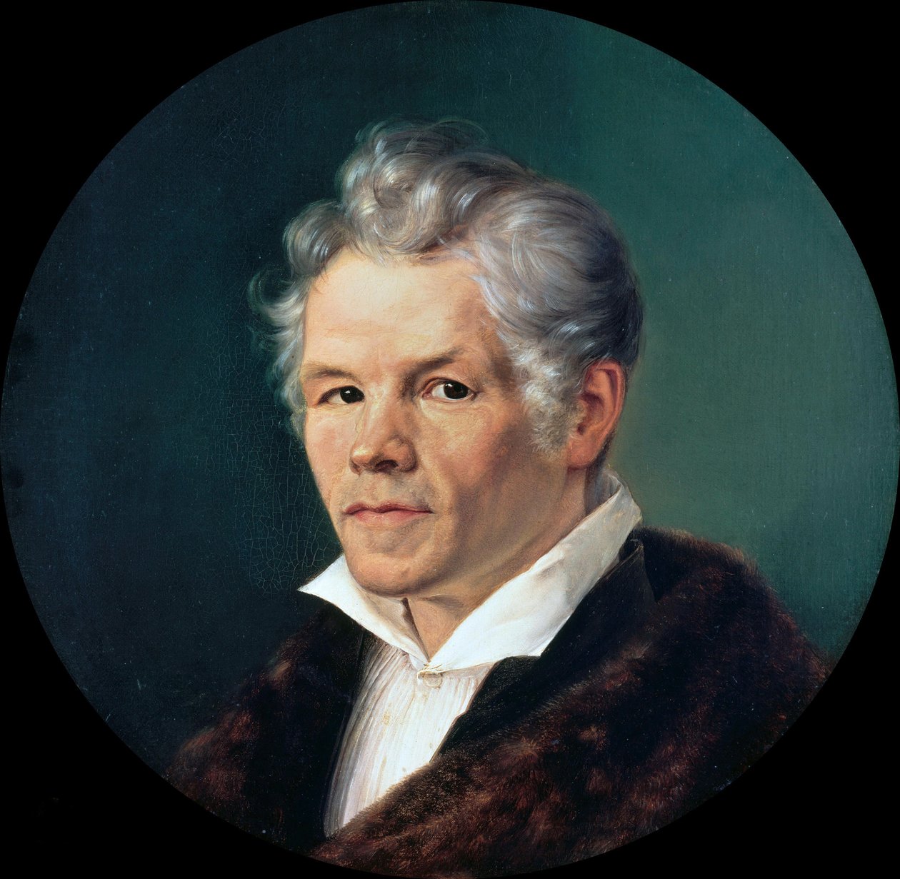 Porträt von Karl Friedrich Schinkel 1781-1841 von Carl Friedrich Ludwig Schmid