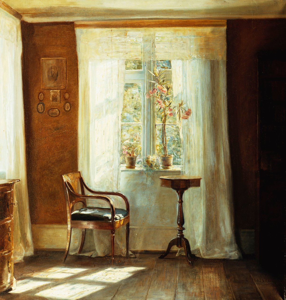 Das Haus des Künstlers in Lyngby von Carl Holsoe