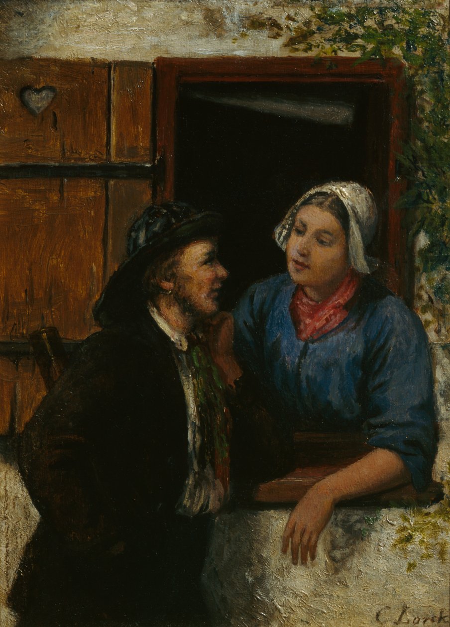 Der Lotse und seine Frau von Carl Julius Lorck