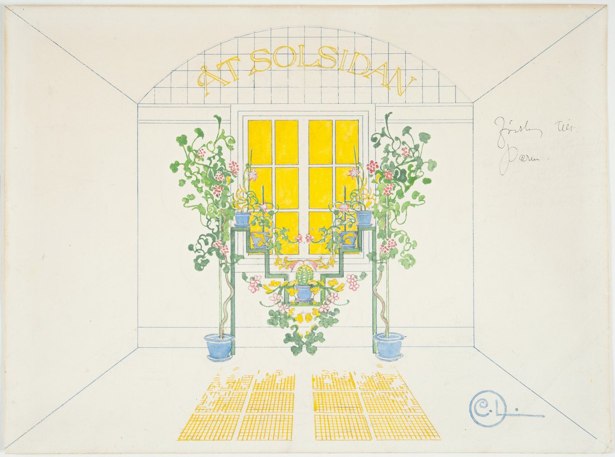 Åt Solsidan von Carl Larsson