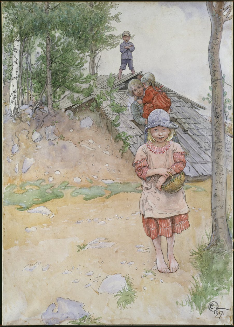 Beim Keller von Carl Larsson