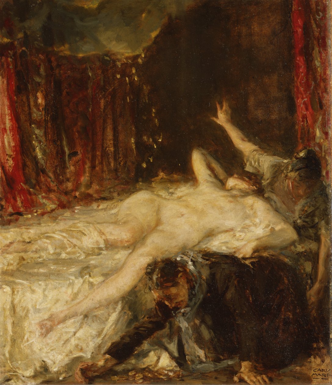 Zahlung des Zeus von Carl Marr