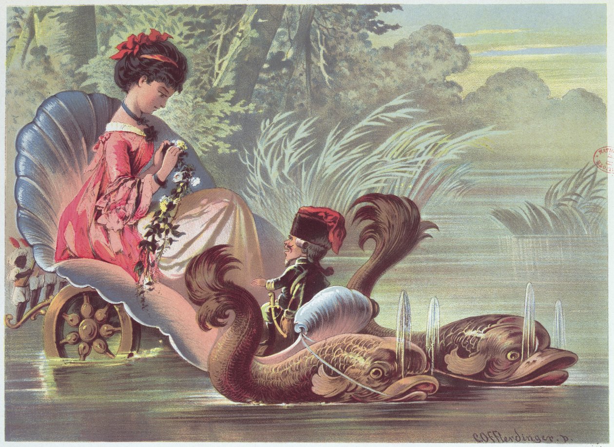 Auf dem Wasser, Illustration aus 