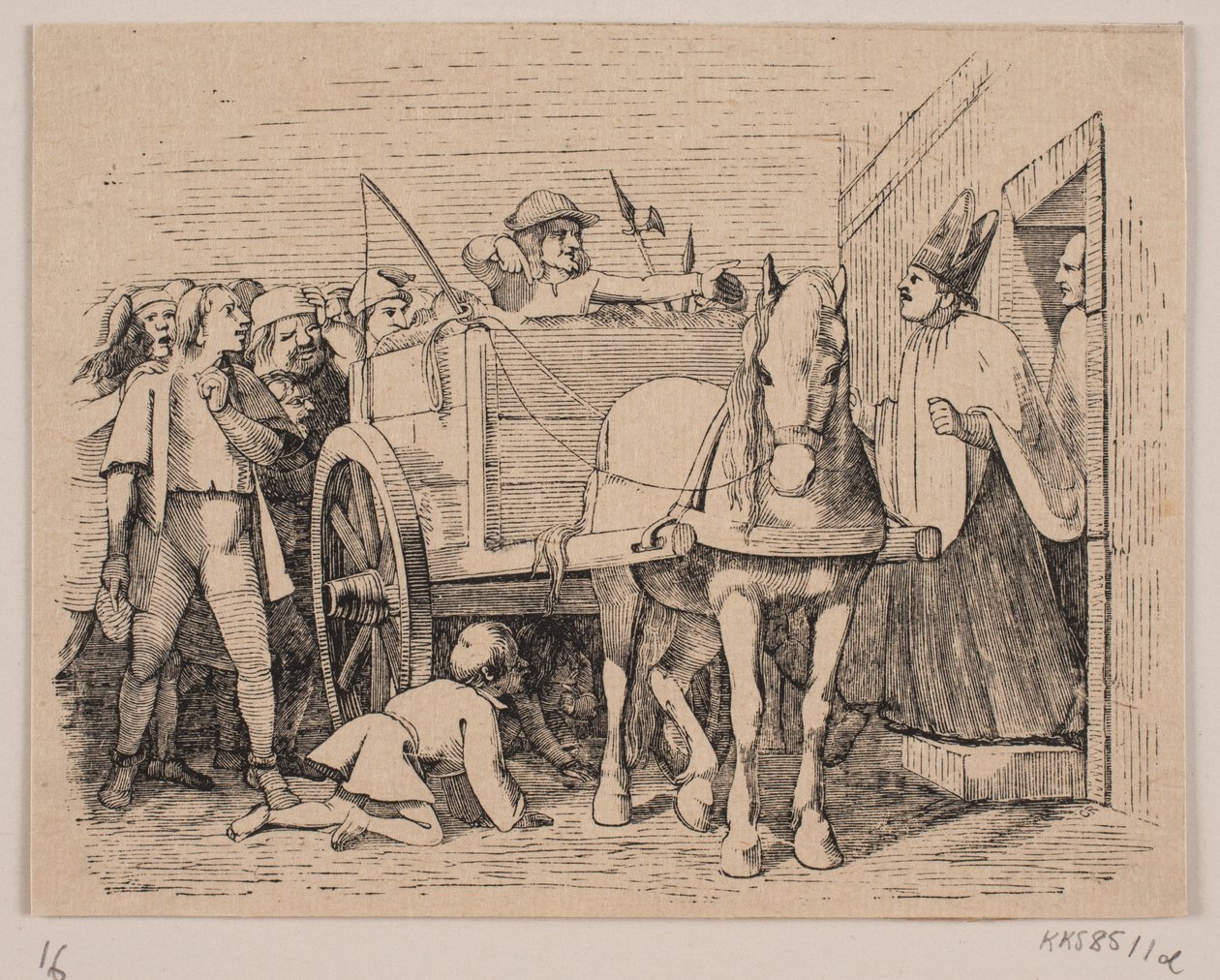 Wie Uglspil den frommen Bischof fixierte von Carl Peter Theodor Rothweiler