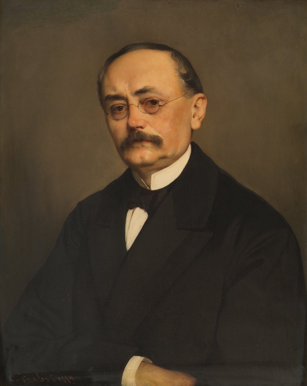 Der Minister Leopold Ritter Hasner von Artha von Carl Probst