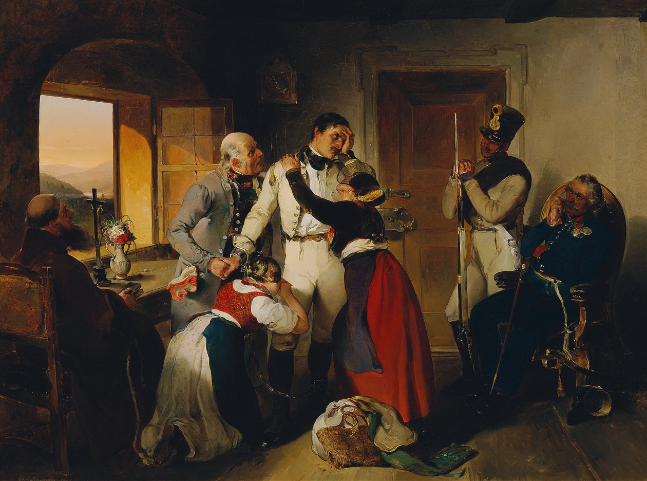 Der letzte Abend eines zum Tode verurteilten Soldaten von Carl Schindler