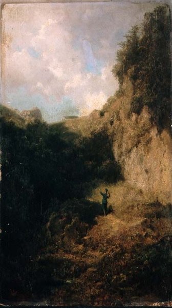 Die Rückkehr des Soldaten von Carl Spitzweg
