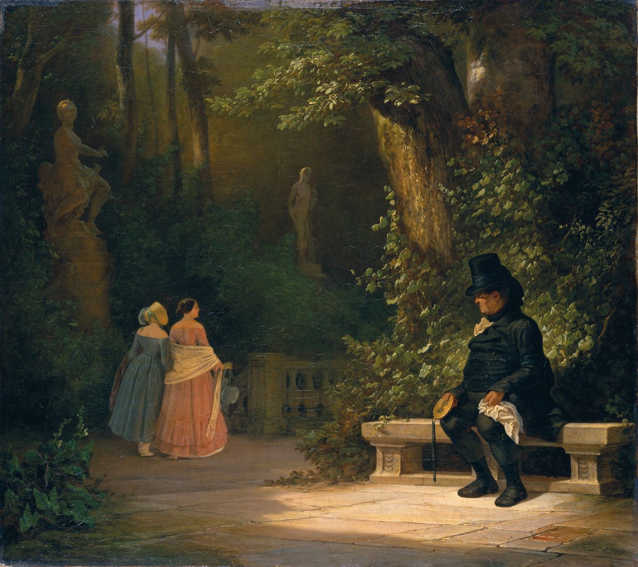 Der Witwer von Carl Spitzweg