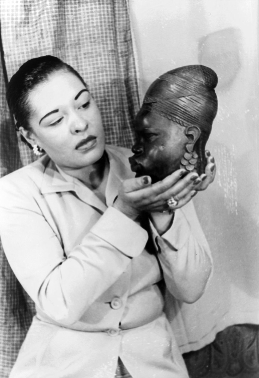 Billie Holiday (1915-1959) Amerikanische Jazzsängerin 23. März von Carl Van Vechten