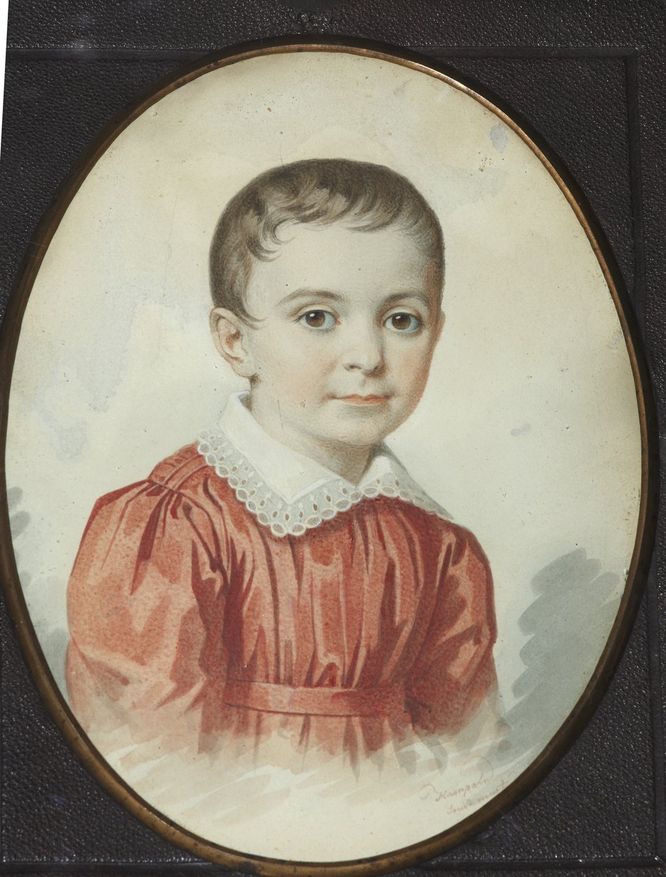 Porträt von Eugenia Kochubey als Kind, 1849 von Carl von Hampeln