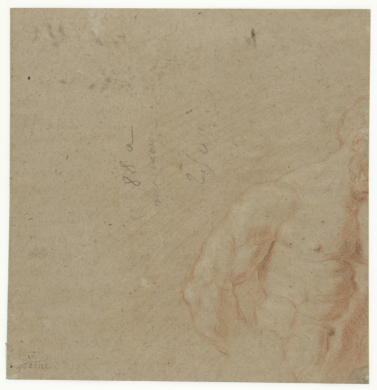 Abgeschnittene Figur von Herkules (Farnese) von Carle van Loo