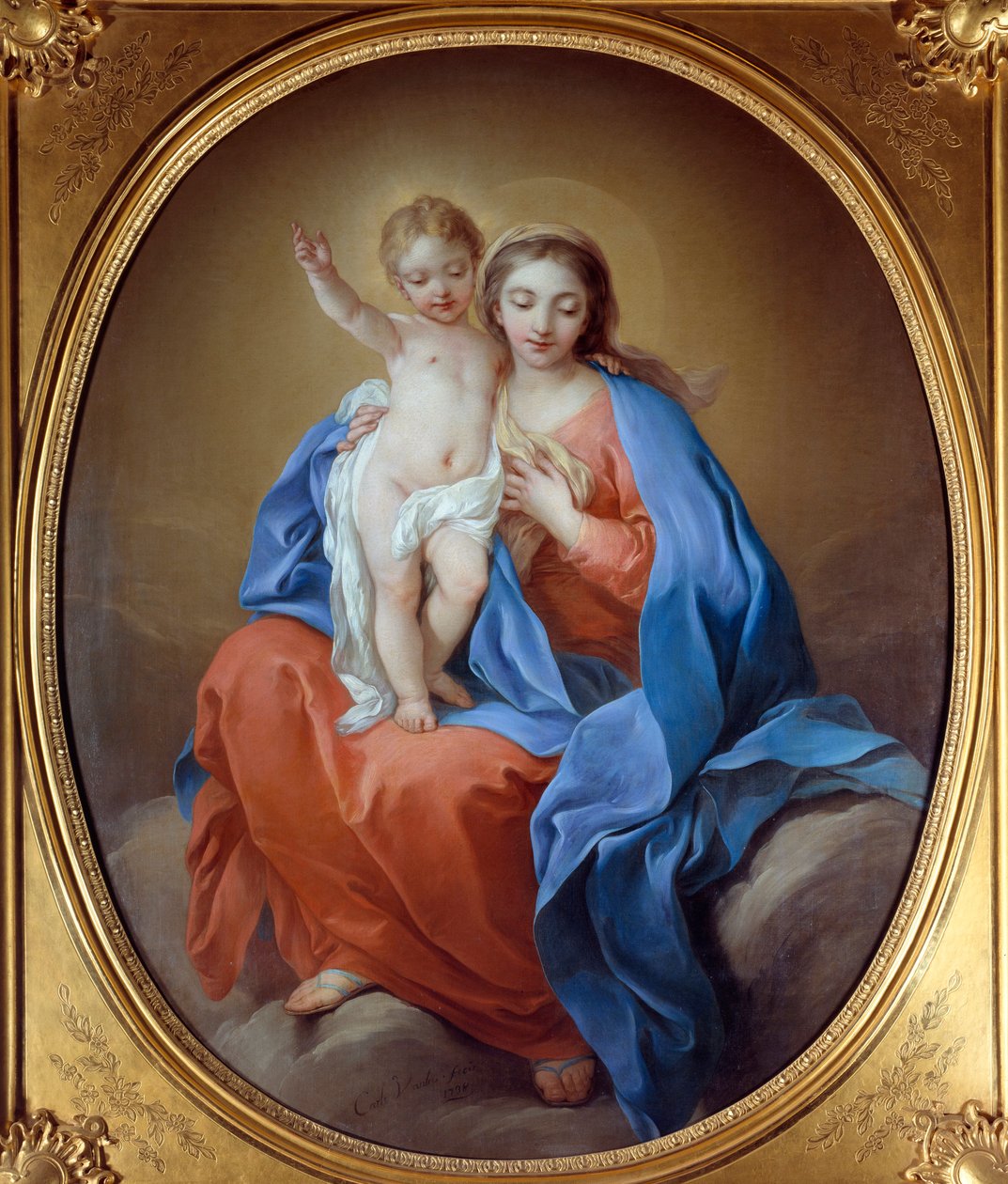 Die Jungfrau und das Jesuskind von Carle van Loo