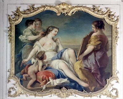 Venus bei ihrer Toilette von Carle van Loo