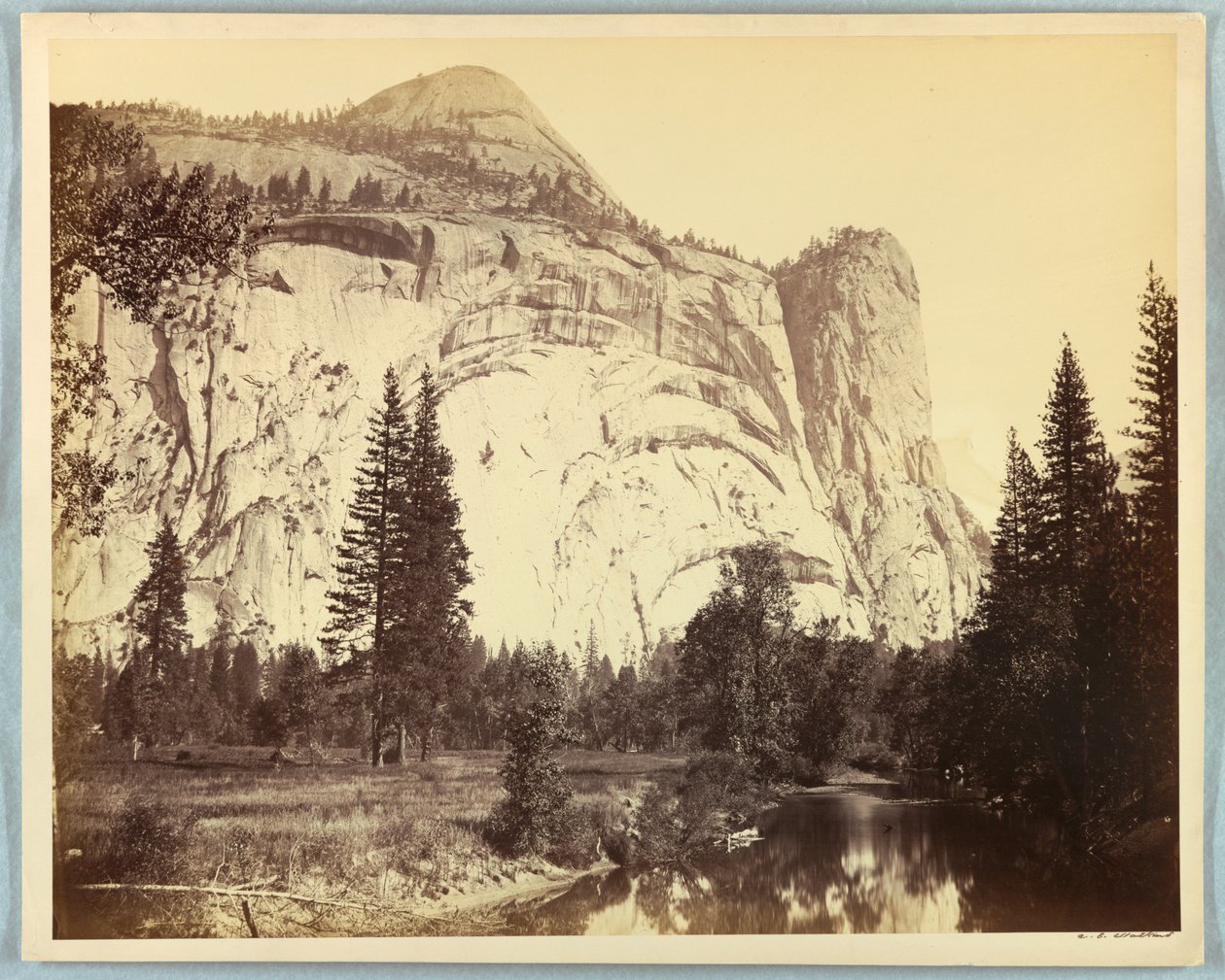 Royal Arches, Washington Column, North Dome von Carleton E. Watkins