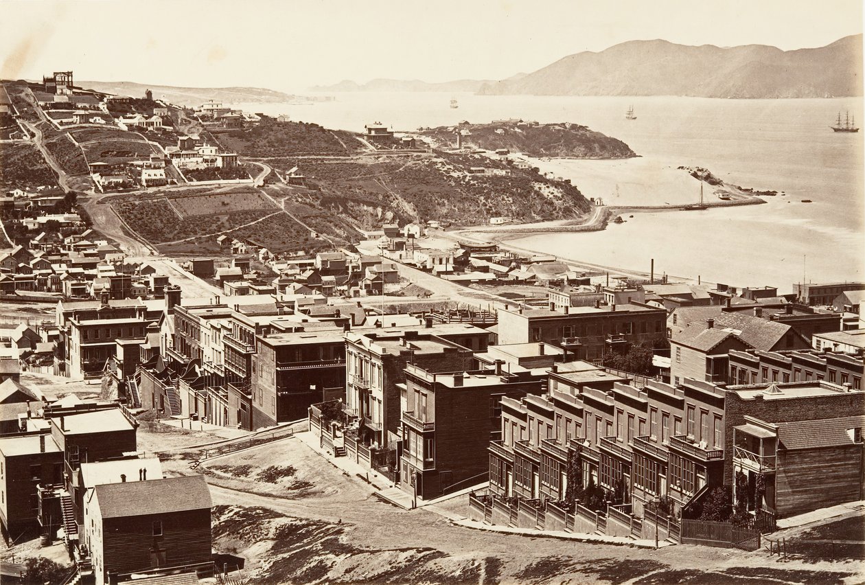 Das Goldene Tor, 1868-69, gedruckt ca. 1876 von Carleton Emmons Watkins