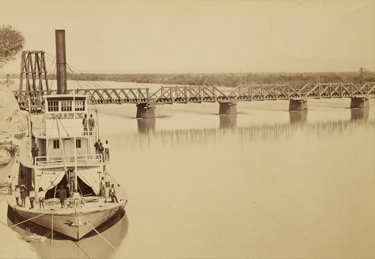 Brücke über den Colorado Yuma von Carleton Watkins