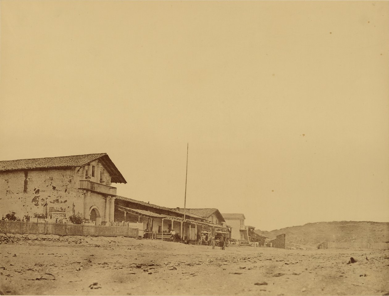 Mission San Francisco de Asisi an der Laguna de Los Delores, San Francisco von Carleton Watkins