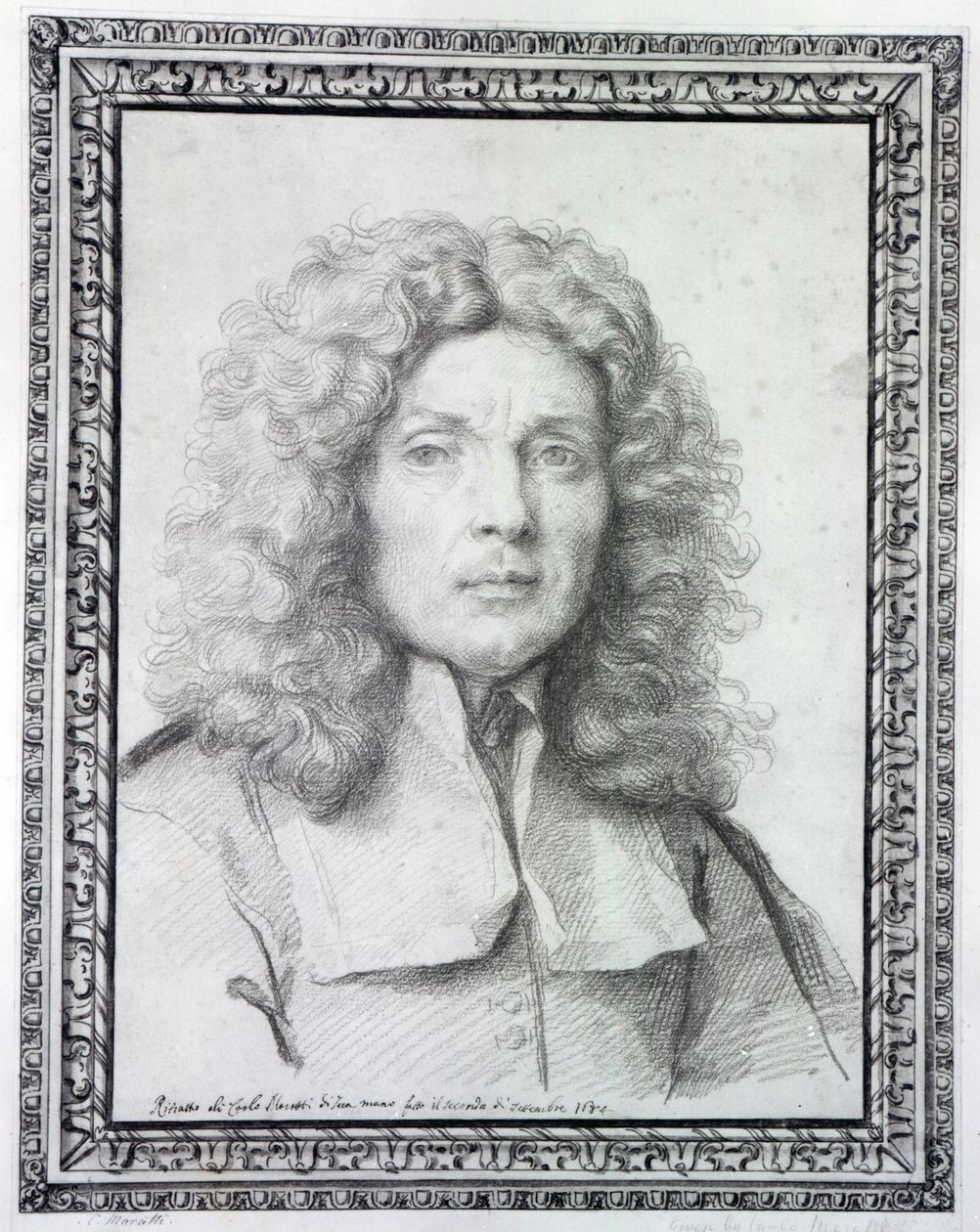 Selbstporträt, 1684 von Carlo Maratta or Maratti
