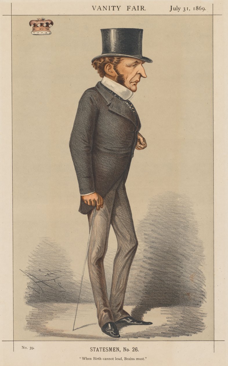 Vanity Fair: Staatsmann Nr. 26 Wenn Geburt nicht führen kann, müssen Gehirne. von Carlo