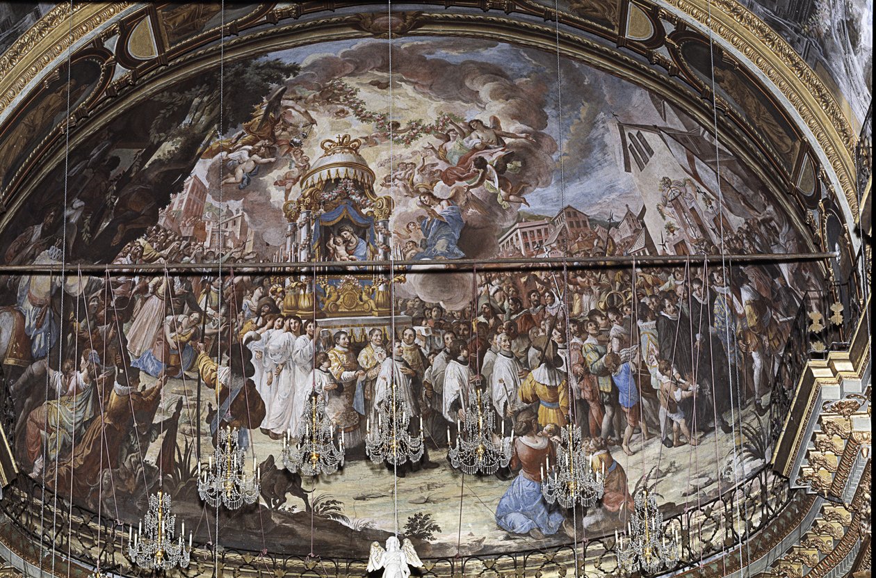 Übertragung des heiligen Bildes der Madonna dell