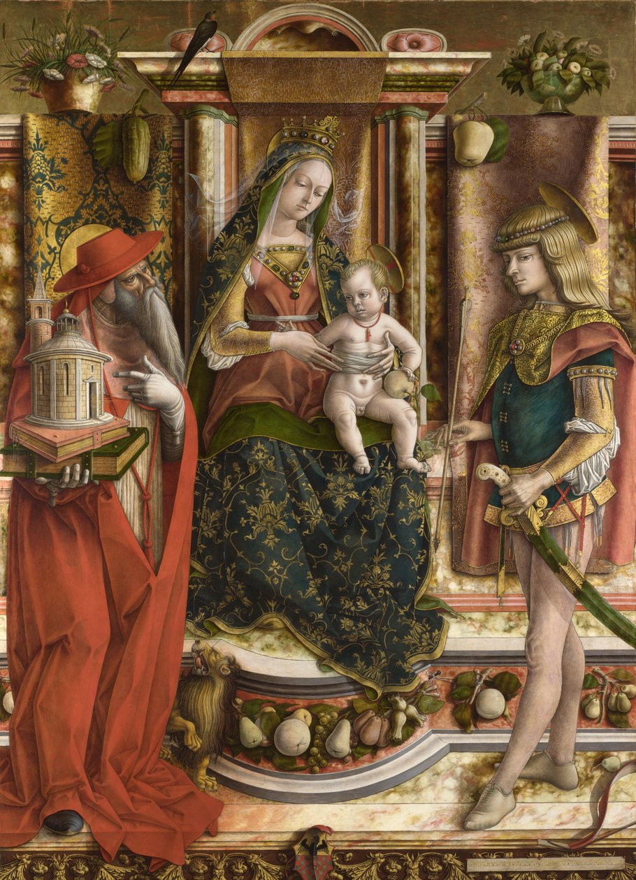 La Madonna della Rondine, nach 1490 von Carlo Crivelli