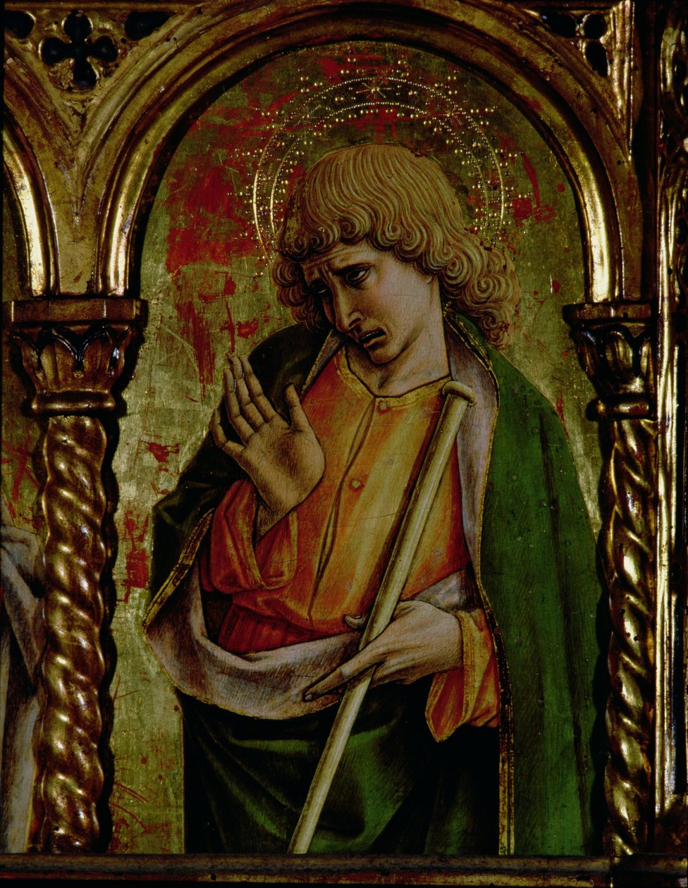 Heiliger Jakobus der Jüngere (Detail) von Carlo Crivelli