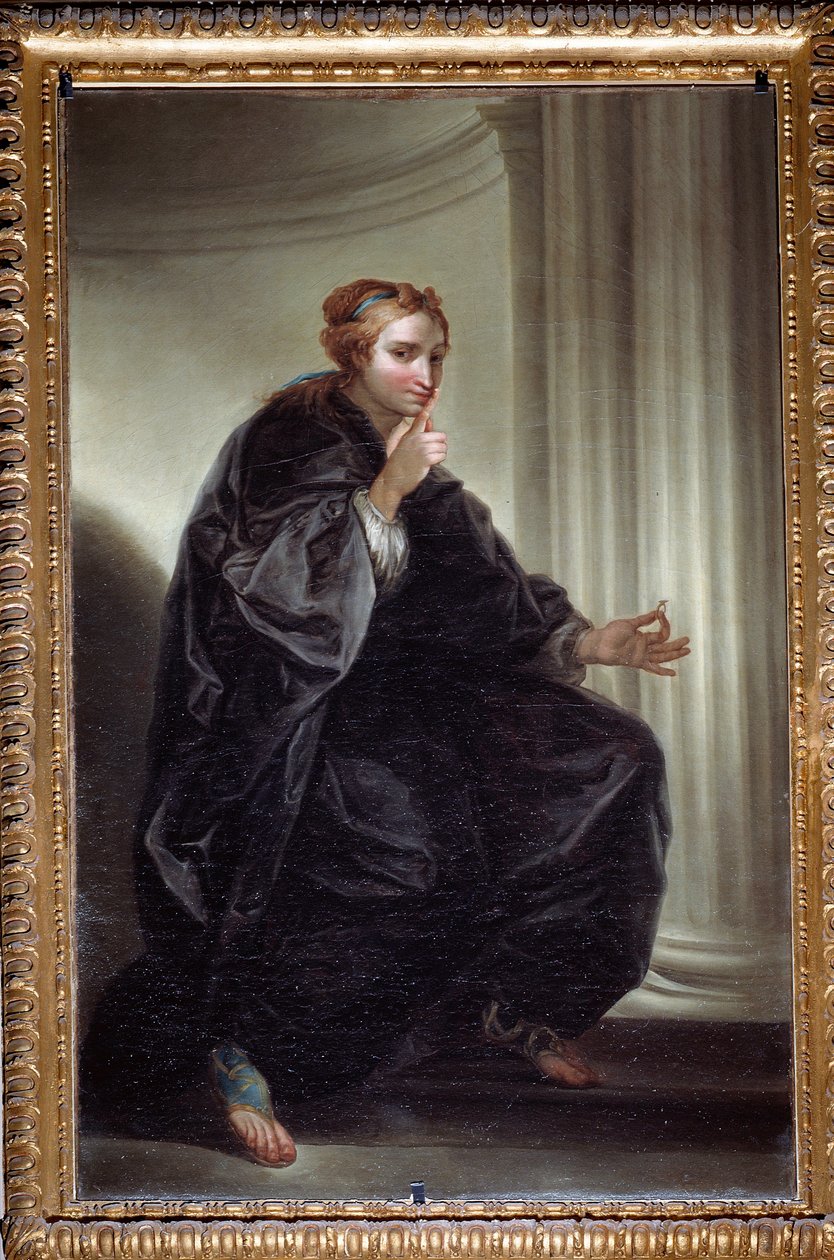 Allegorie der dreizehn Werte der Republik: die Geheimhaltung von Carlo Giuseppe Ratti