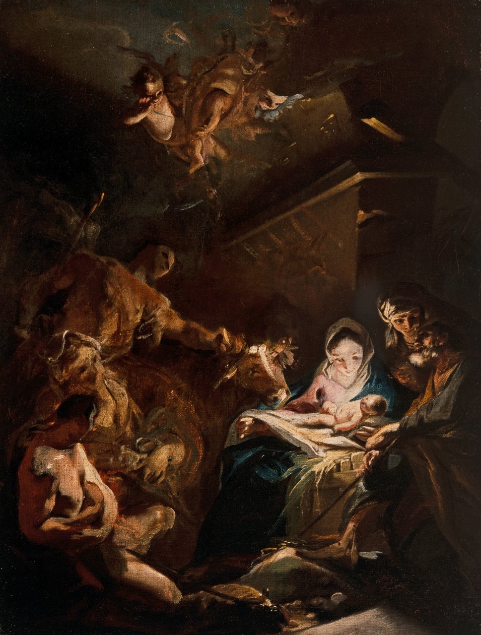 Die Anbetung der Hirten von Carlo Innocenzo Carlone