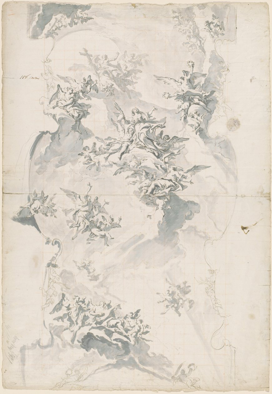 Die Apotheose der heiligen Euphemia von Carlo Innocenzo Carlone
