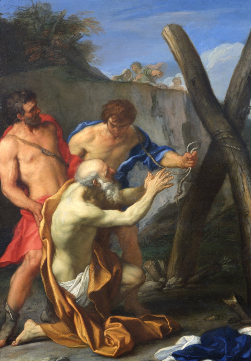 Das Martyrium des Heiligen Andreas von Carlo Maratta or Maratti