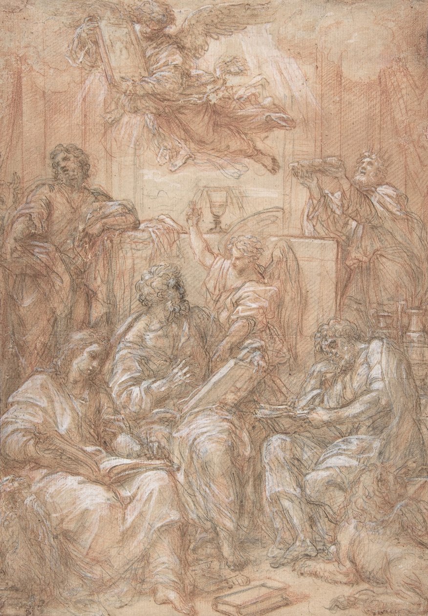 Allegorie der alten und neuen Dispensationen von Carlo Maratti