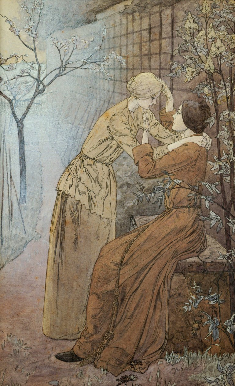 Das Rendez-vous, 1892 von Carlos Schwabe