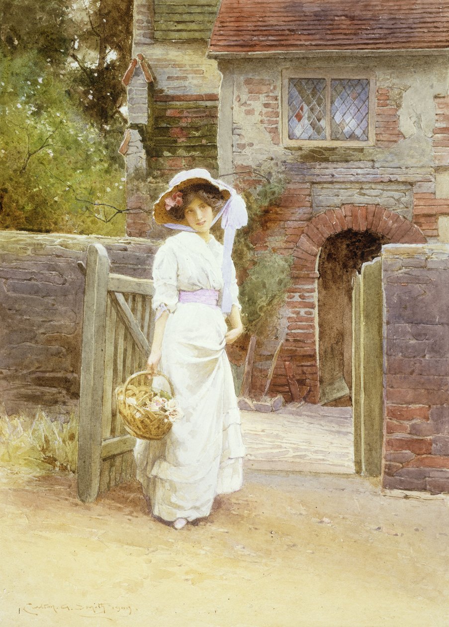 Die Tochter des Künstlers von Carlton Alfred Smith