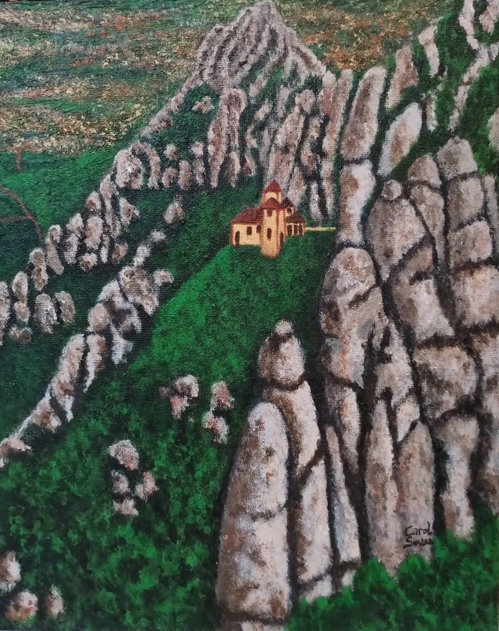 Santa Cova de Montserrat von Carol Sousa Cuello