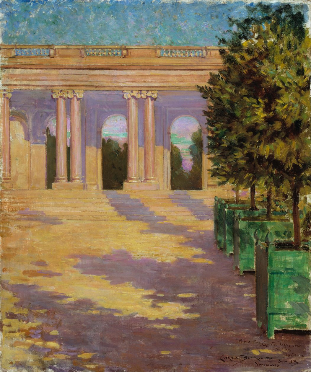 Arkade des Grand Trianon, Versailles von Carroll Beckwith